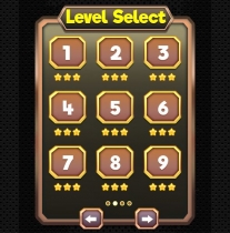 Metallic Game UI Screenshot 2