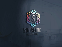 Professional Supreme Letter S Logo Screenshot 1