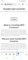 YouTube to MP3 Converter Python Django Screenshot 1