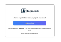 LoginLinkX Login System - NodeJS Screenshot 5