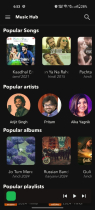 Music Hub - Android App Source Code Screenshot 1