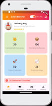 Courier Driver Flutter App UI Template Screenshot 13