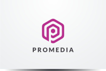 Letter P Hexagon Logo Design v07 Screenshot 2